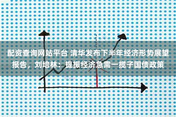 配资查询网站平台 清华发布下半年经济形势展望报告，刘培林：提振经济急需一揽子国债政策