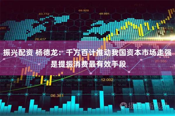 振兴配资 杨德龙：千方百计推动我国资本市场走强 是提振消费最有效手段